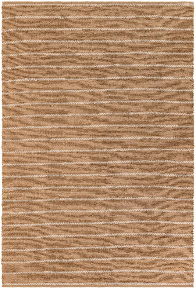 Detail image of 6' 1 x 9' Hand Braided Laurel Handwoven Jute Rug