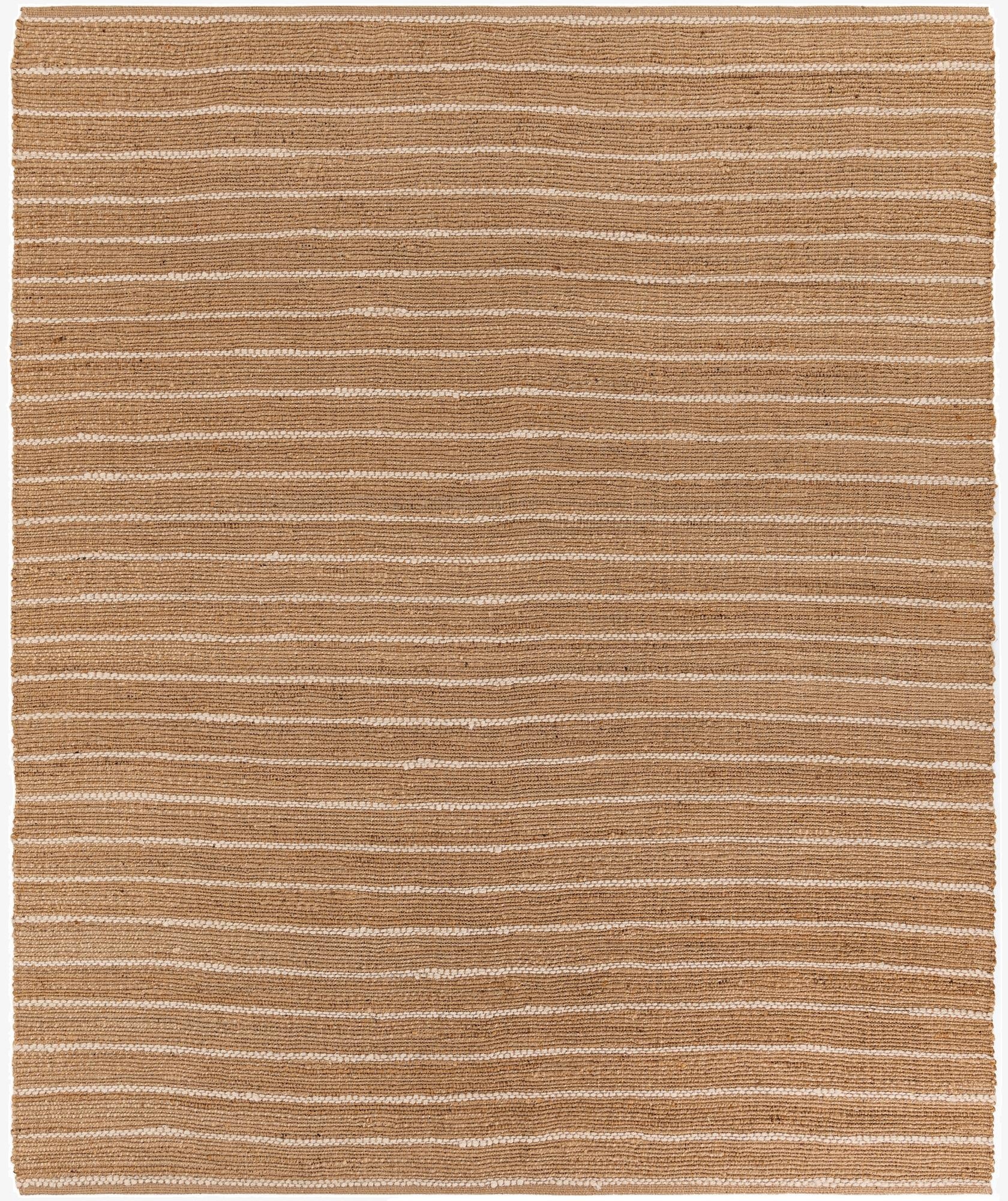 7' 10 x 10'  Hand Braided Laurel Handwoven Jute Rug