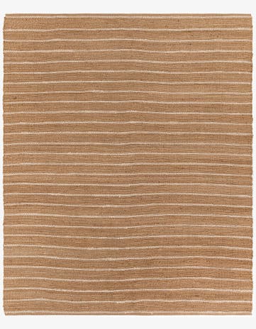 7' 10 x 10' Hand Braided Laurel Handwoven Jute Rug