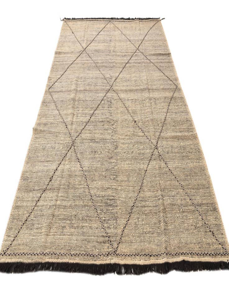 Detail image of 7' x 10'  Hand Knotted Moroccan Wool Rug