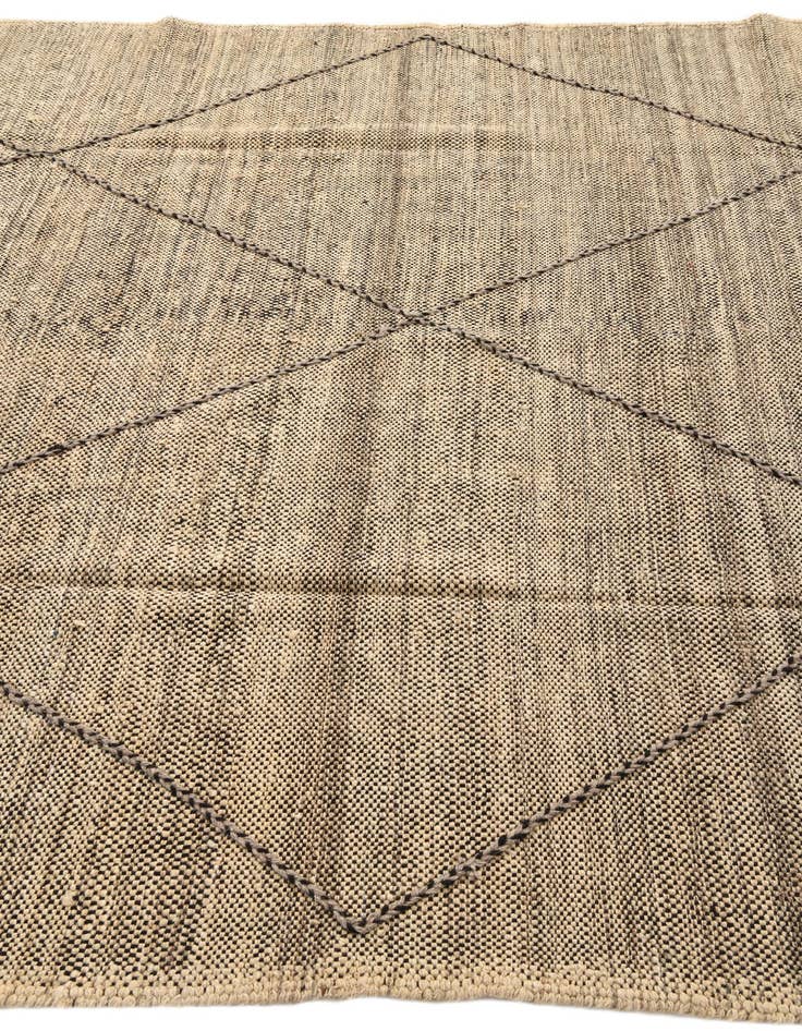 Detail image of 7' x 10'  Hand Knotted Moroccan Wool Rug