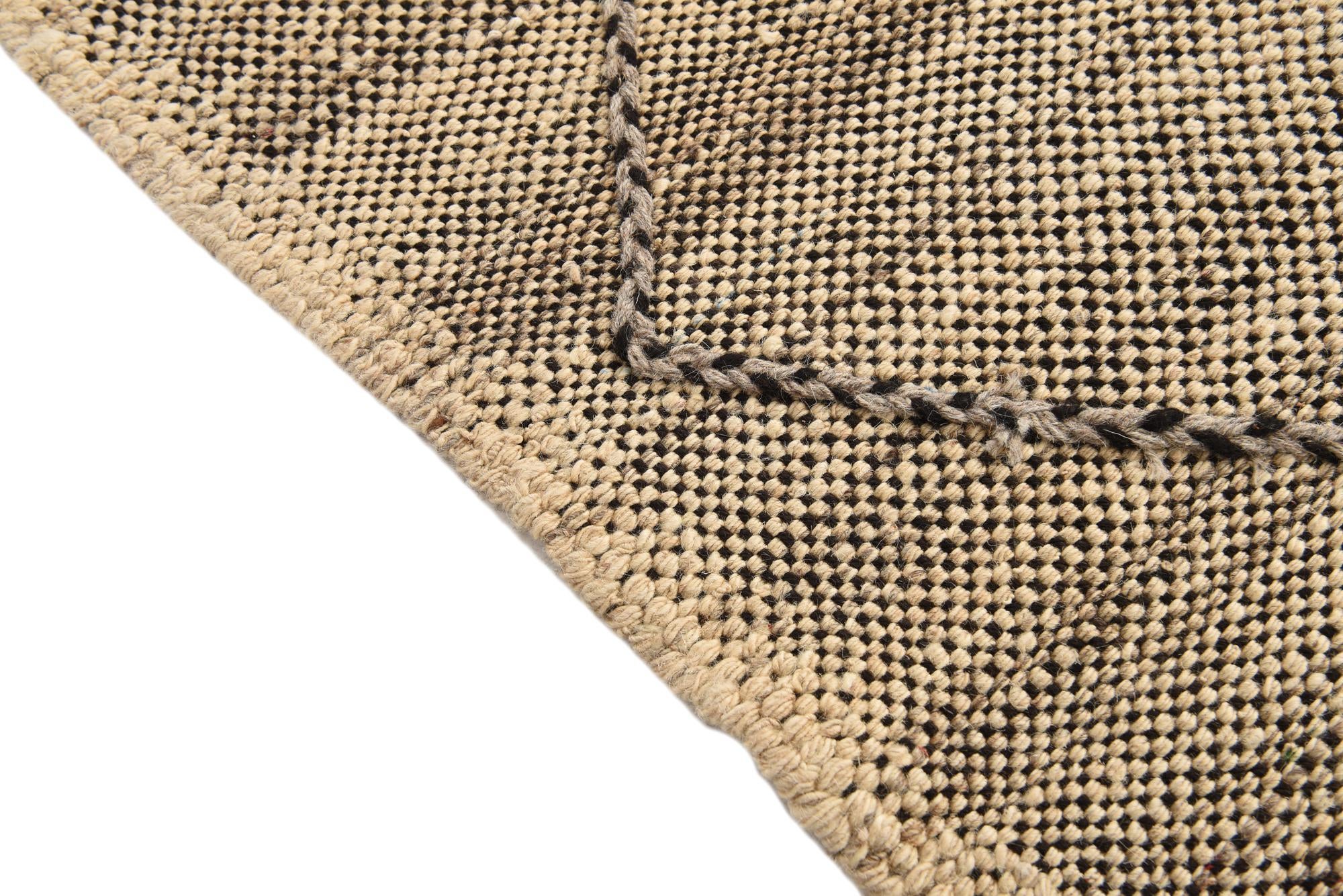 7' x 10' Hand Knotted Moroccan Wool Rug
