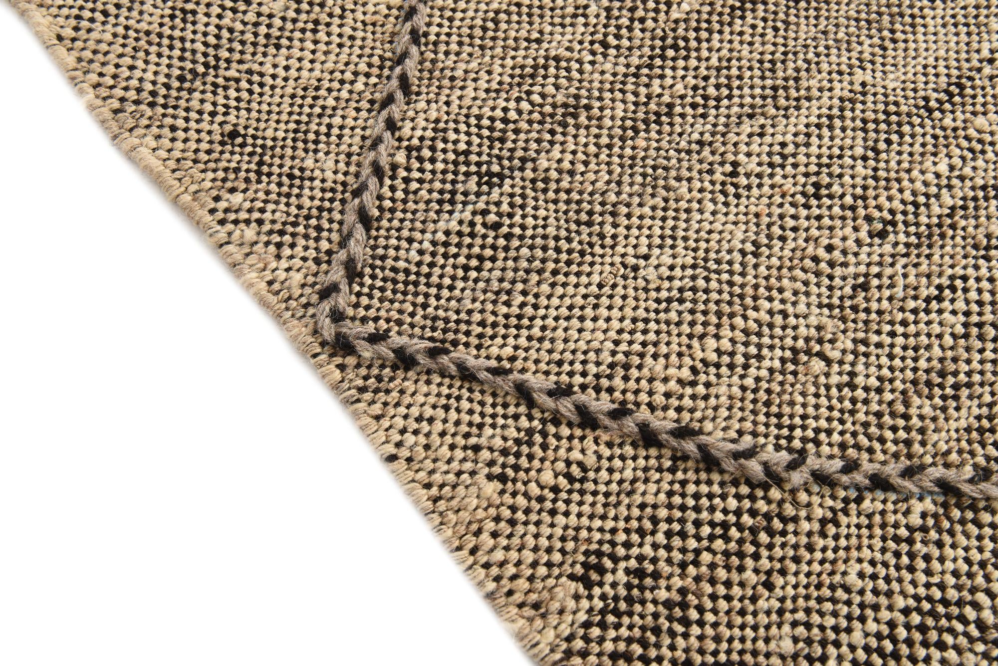8' 3 x 9' 8 Hand Knotted Moroccan Wool Rug