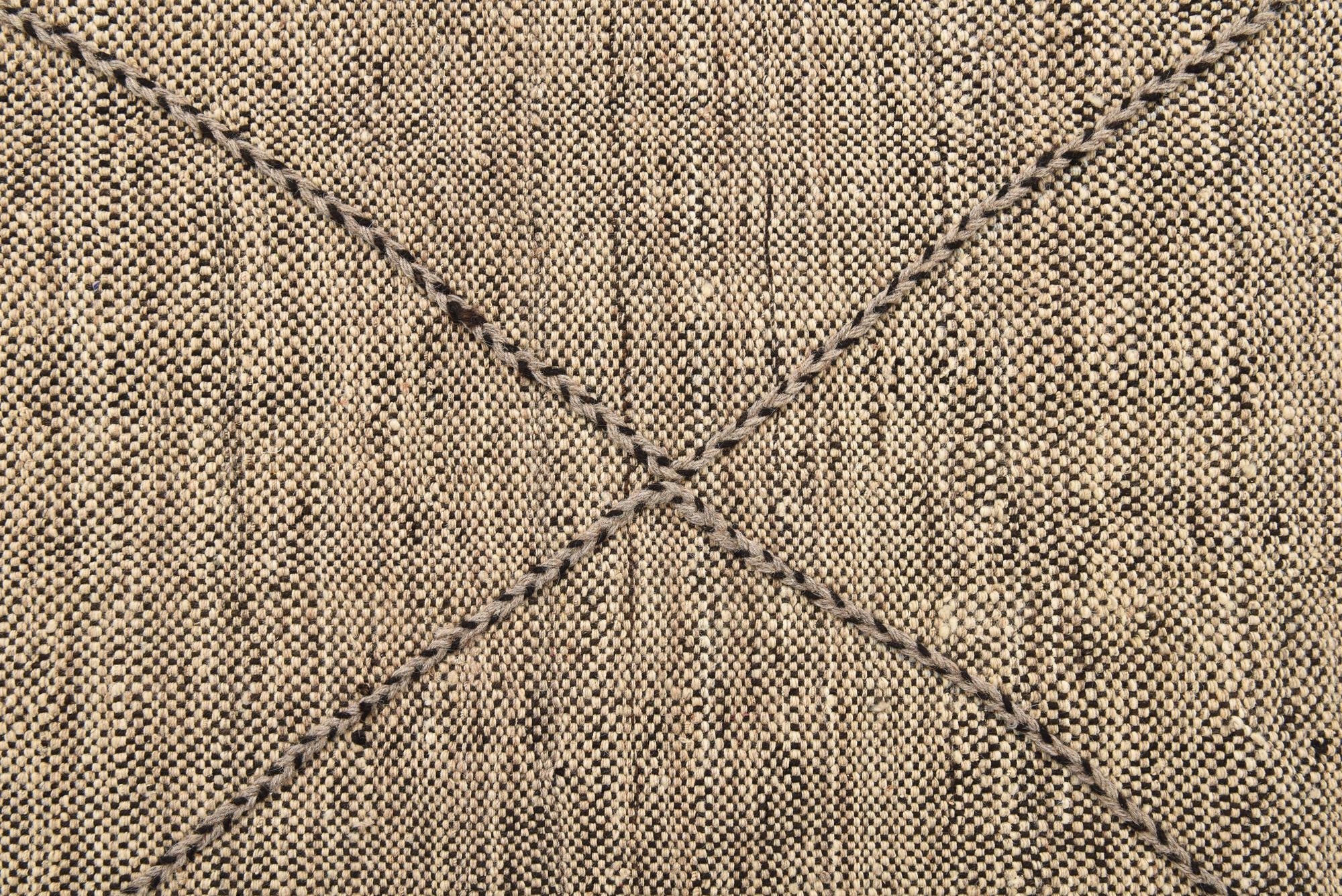 8' 3 x 9' 8 Hand Knotted Moroccan Wool Rug