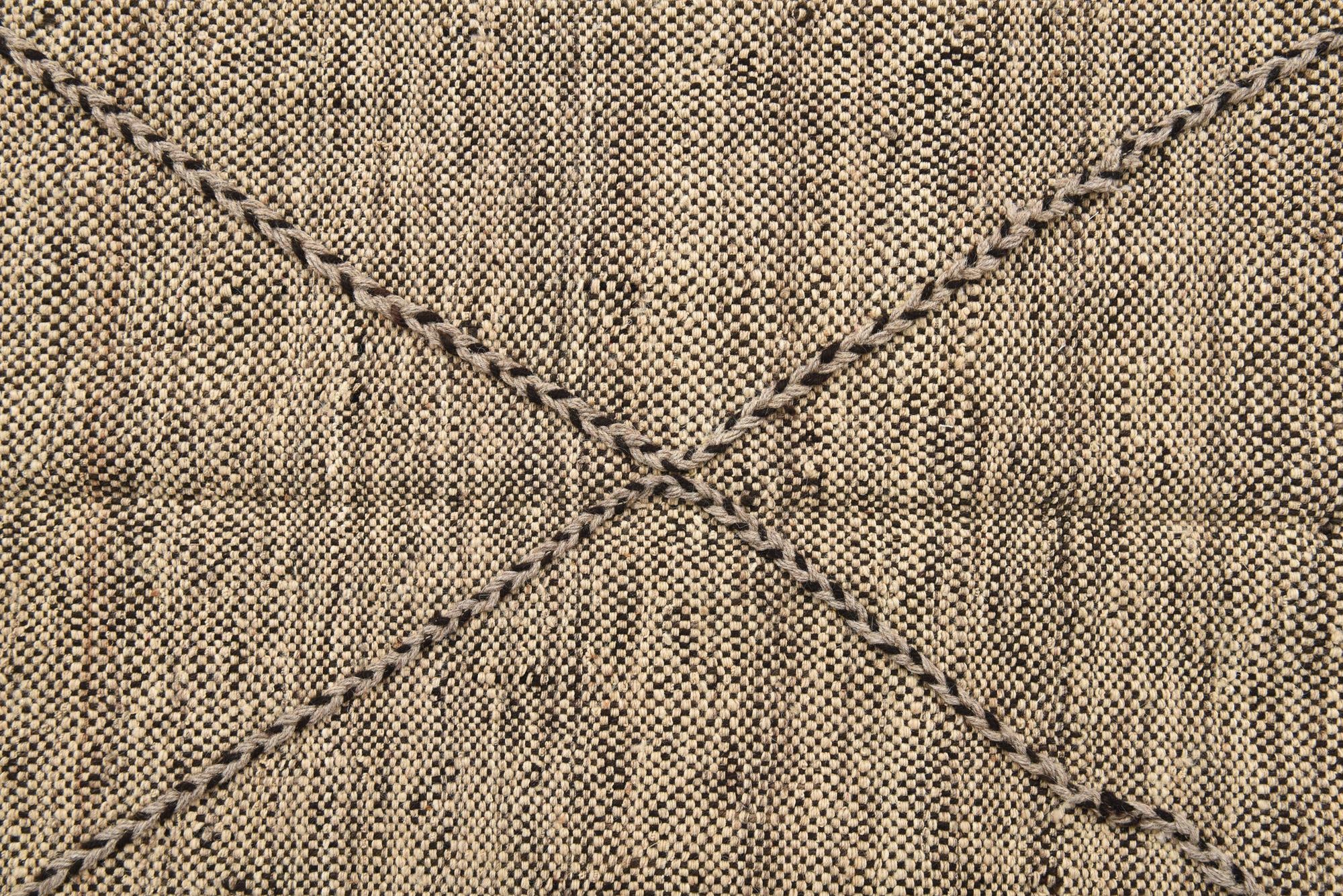 7' x 10' Hand Knotted Moroccan Wool Rug