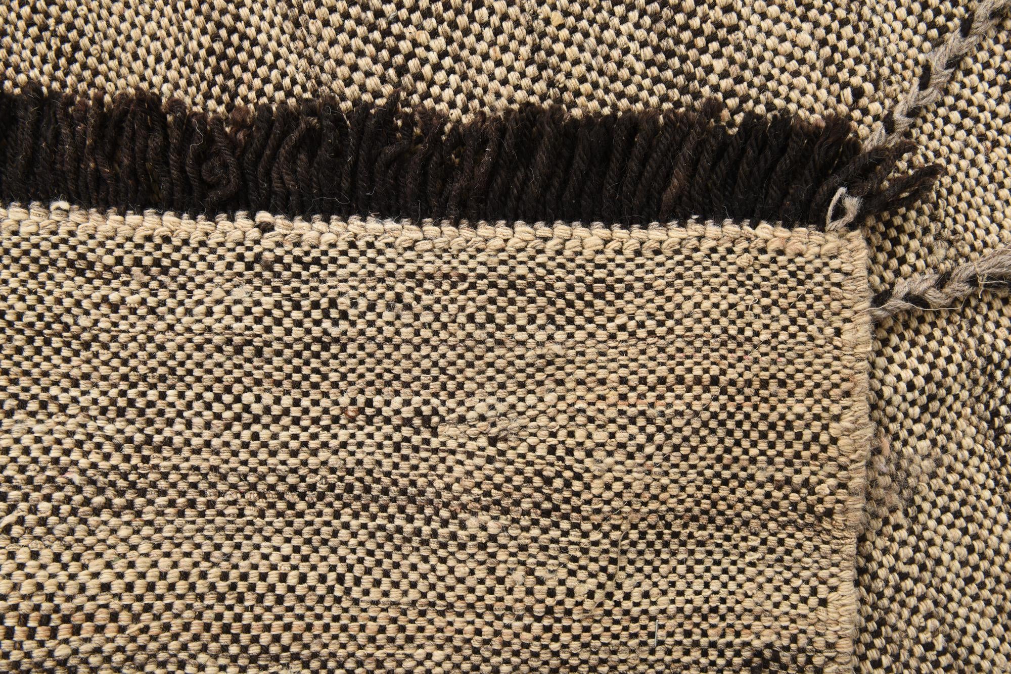 7' x 10' Hand Knotted Moroccan Wool Rug