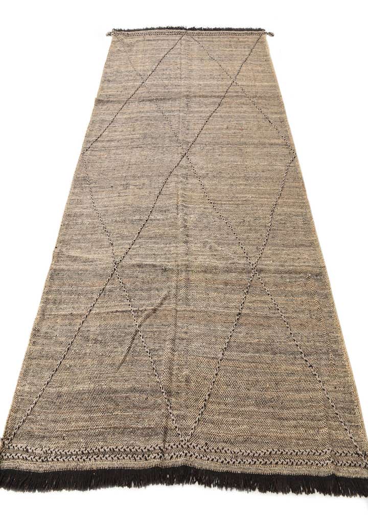 7' x 9' 7 Hand Knotted Moroccan Wool Rug