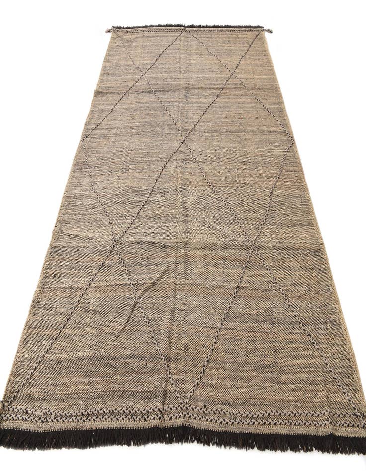 Detail image of 7' x 9' 7 Hand Knotted Moroccan Wool Rug