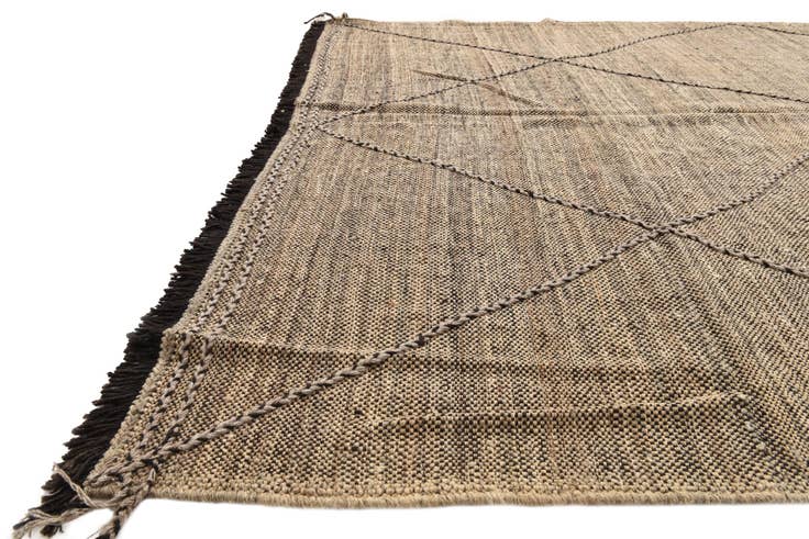 Detail image of 7' x 9' 7 Hand Knotted Moroccan Wool Rug