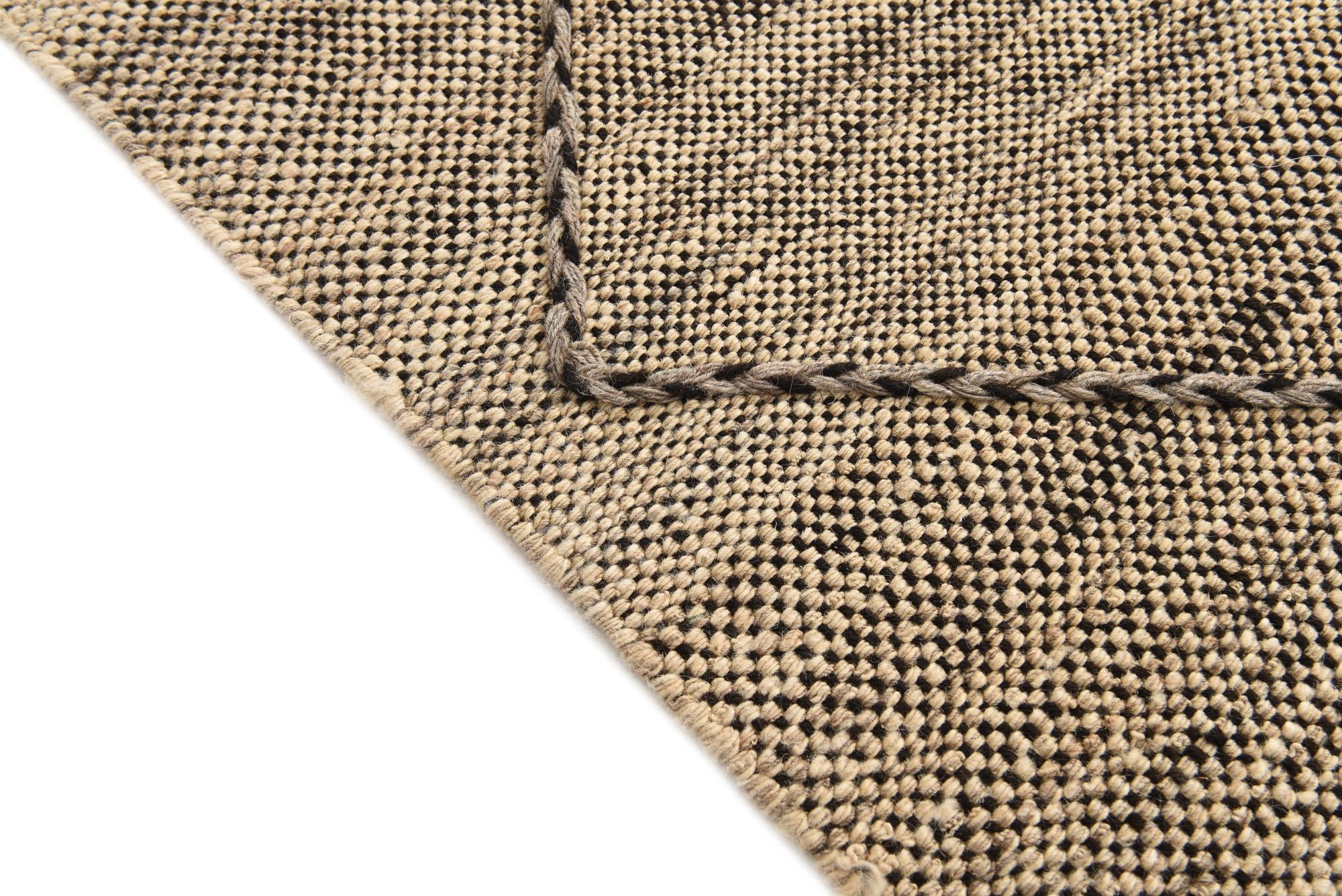 7' 5 x 9' 8 Hand Knotted Moroccan Wool Rug