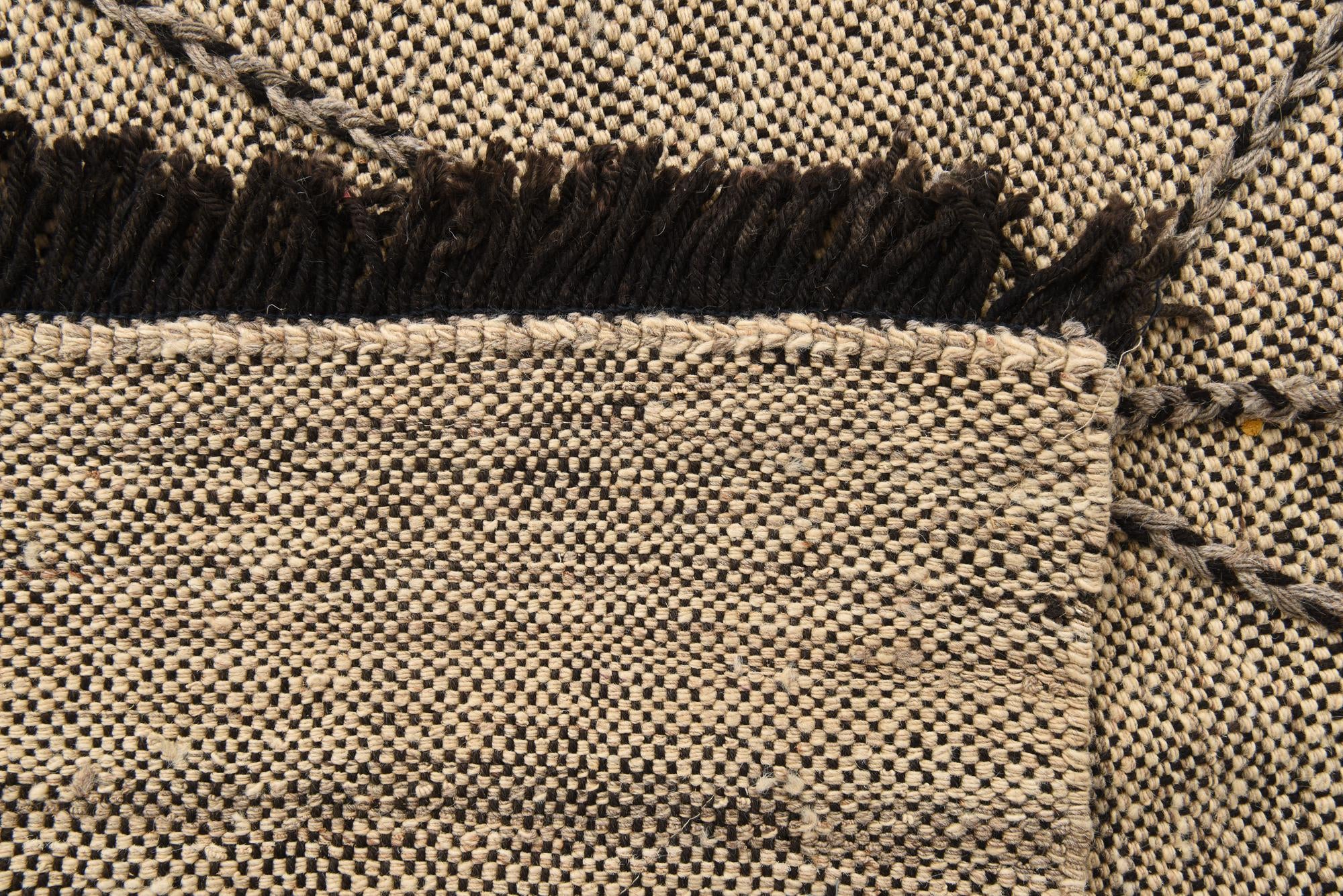 7' 5 x 9' 8 Hand Knotted Moroccan Wool Rug