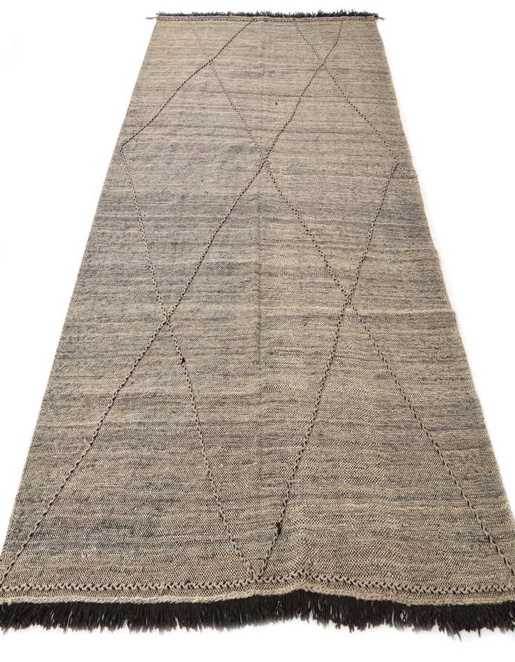 Detail image of 7' x 9' 9  Hand Knotted Moroccan Wool Rug