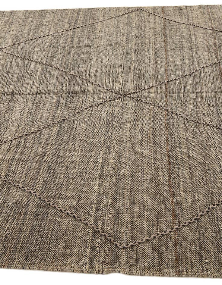 Detail image of 7' x 9' 9  Hand Knotted Moroccan Wool Rug
