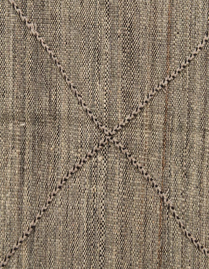 Detail image of 7' x 9' 9  Hand Knotted Moroccan Wool Rug