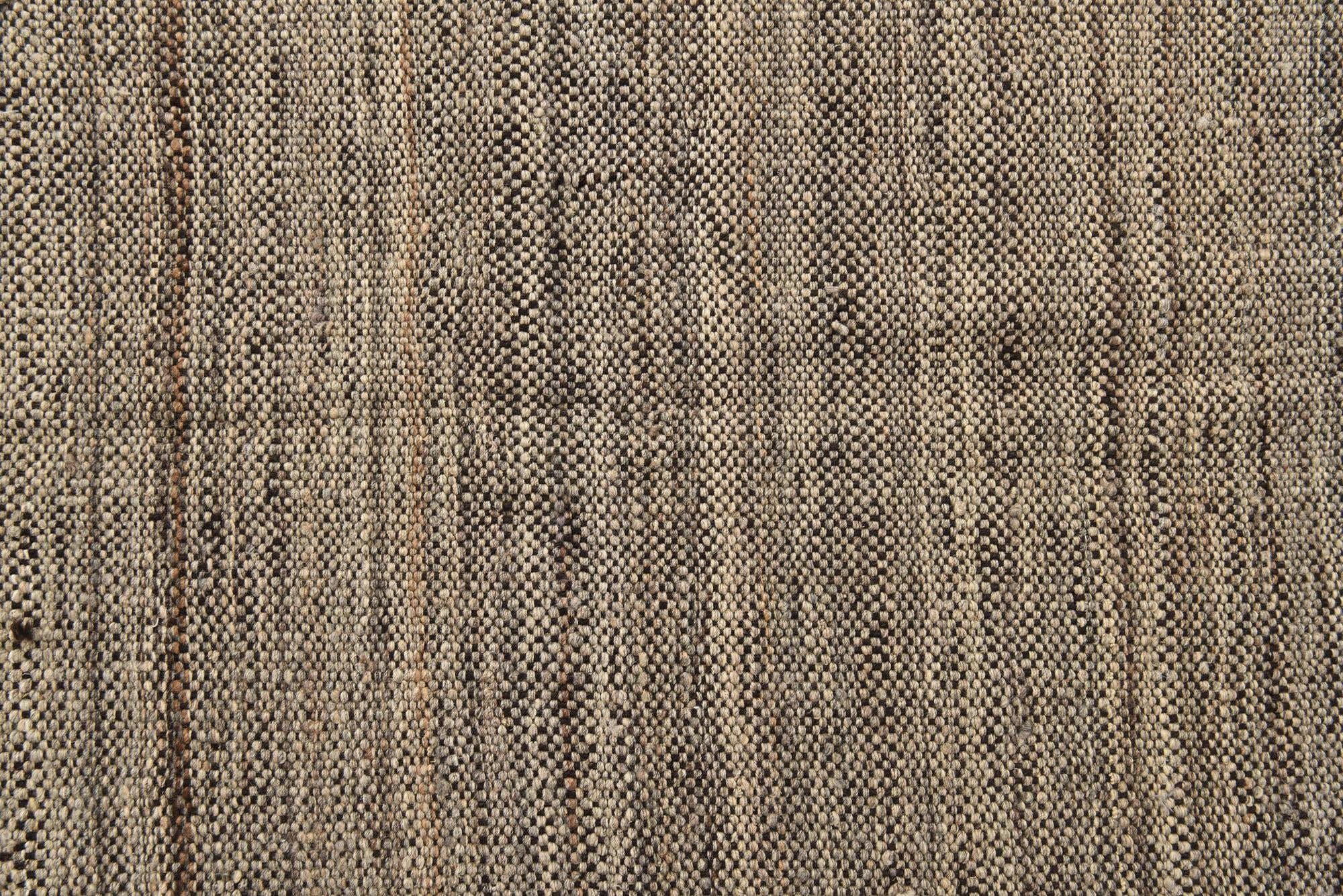 7' x 9' 9 Hand Knotted Moroccan Wool Rug