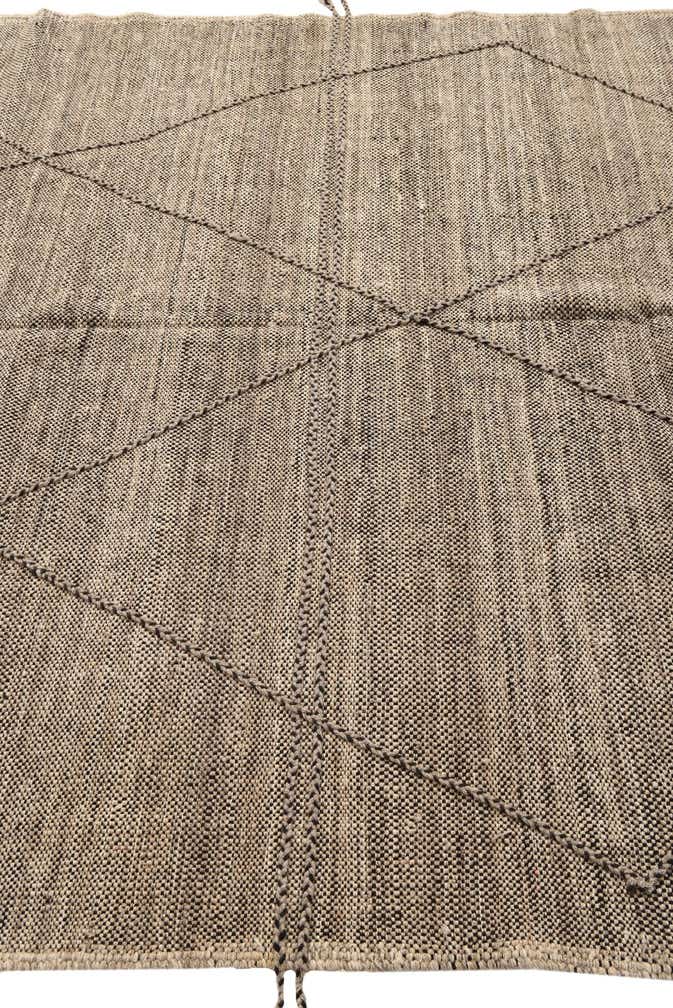 7' x 10' Hand Knotted Moroccan Wool Rug