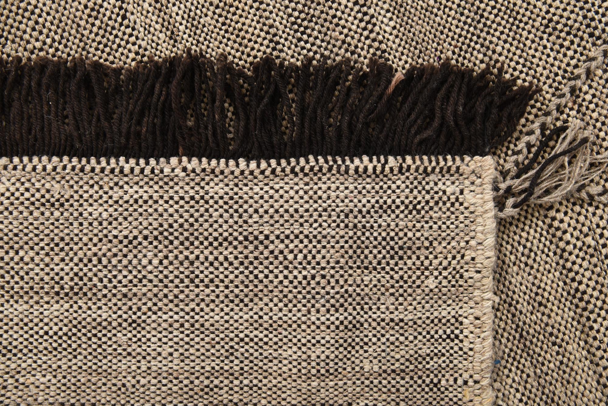 7' x 10' Hand Knotted Moroccan Wool Rug