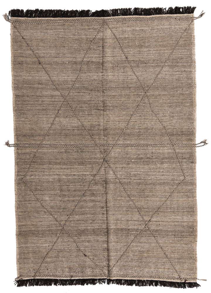 7' x 10' Hand Knotted Moroccan Wool Rug