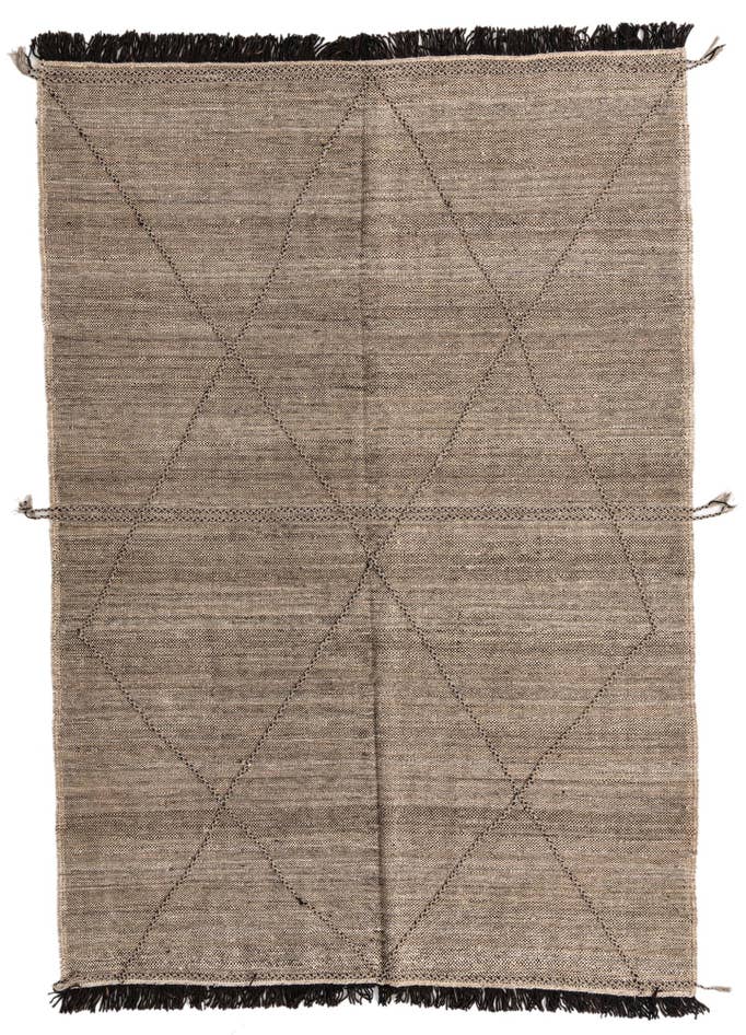 Detail image of 7' x 10' Hand Knotted Moroccan Wool Rug