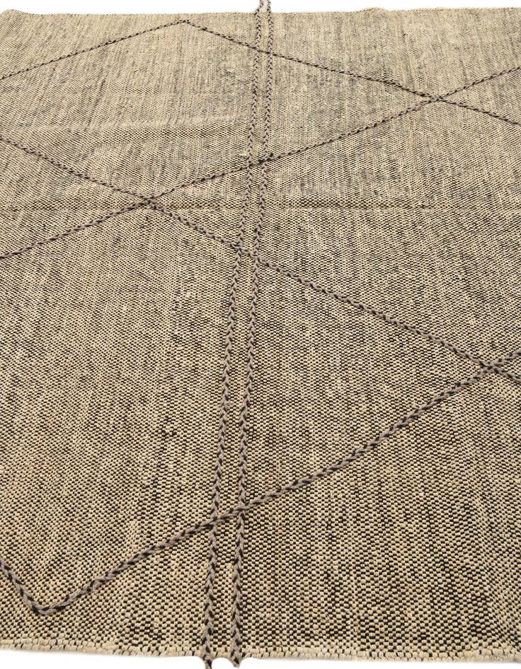 Detail image of 7' 5 x 9' 7  Hand Knotted Moroccan Wool Rug