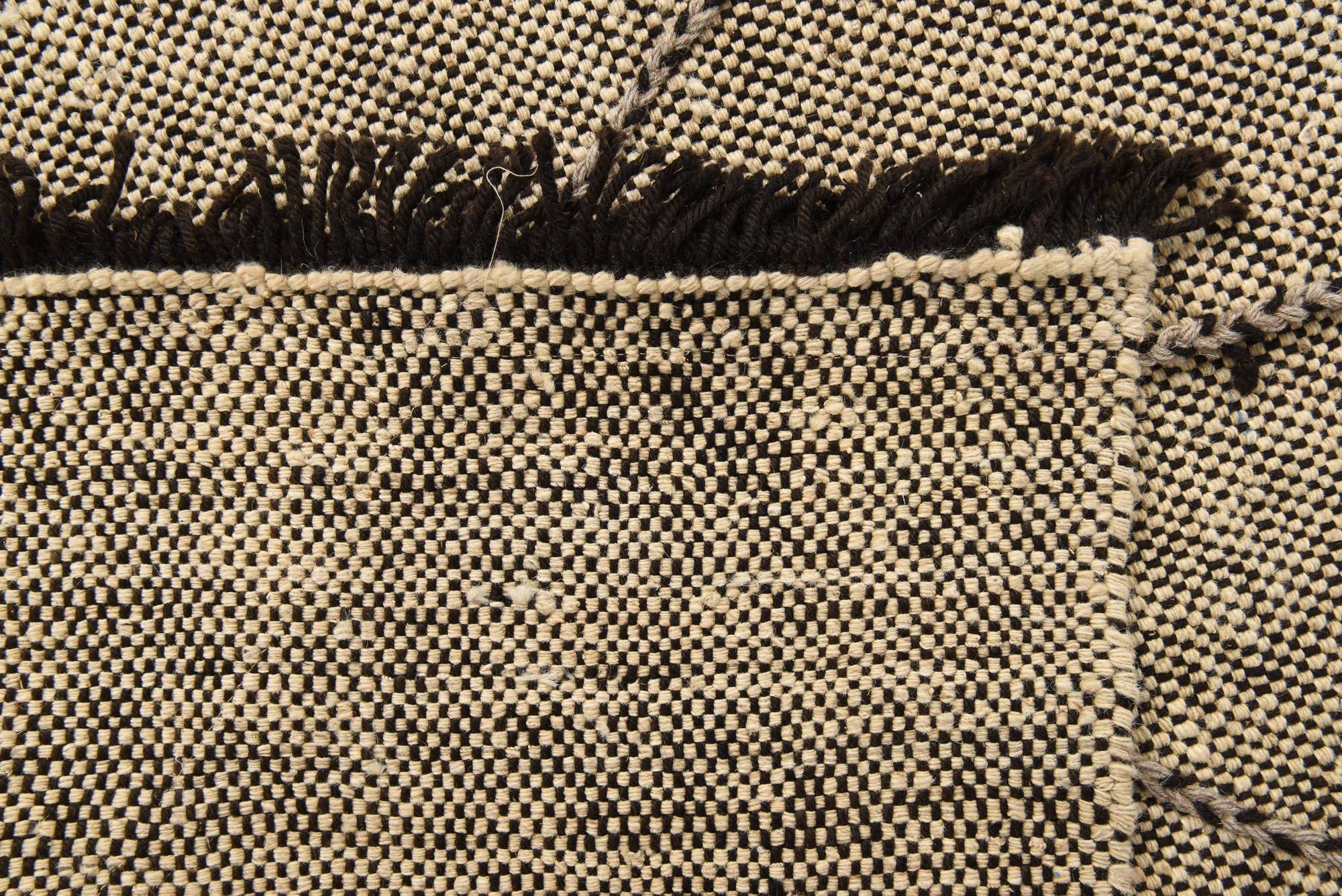 7' 5 x 9' 7 Hand Knotted Moroccan Wool Rug