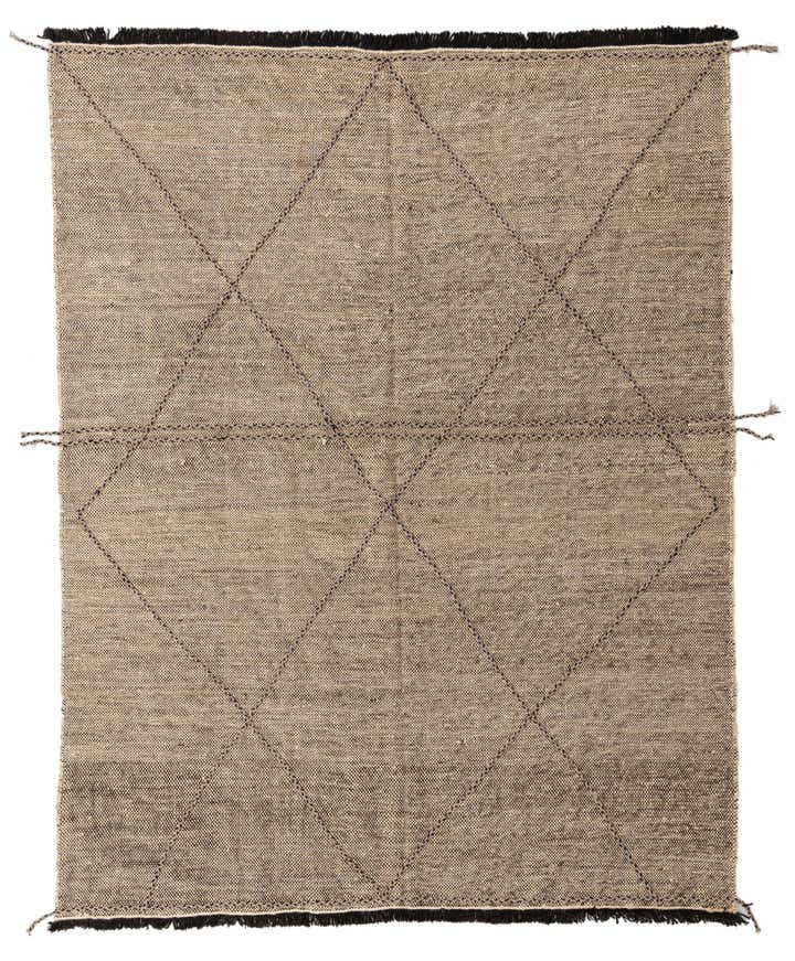 7' 5 x 9' 7 Hand Knotted Moroccan Wool Rug