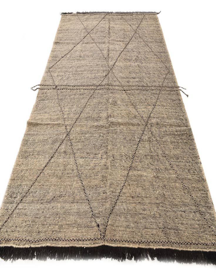 Detail image of 7' 2 x 9' 9  Hand Knotted Moroccan Wool Rug