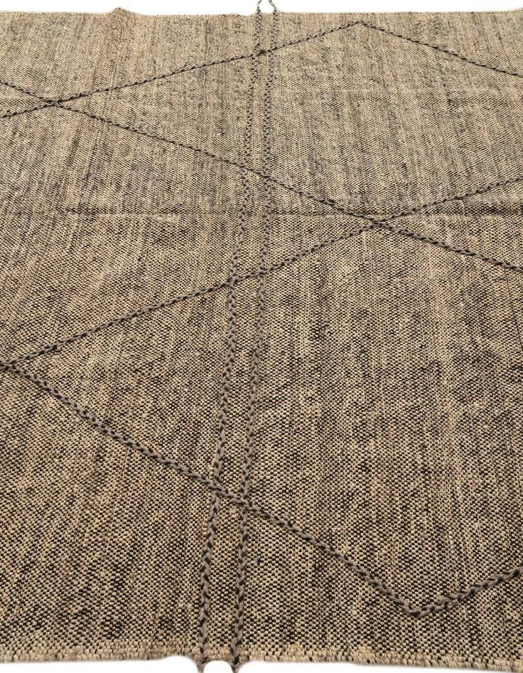 Detail image of 7' 2 x 9' 9  Hand Knotted Moroccan Wool Rug