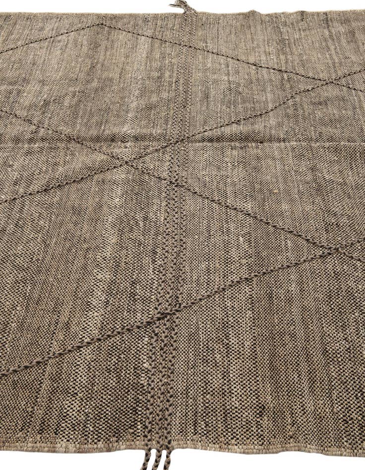 Detail image of 7' x 9' 7  Hand Knotted Moroccan Wool Rug