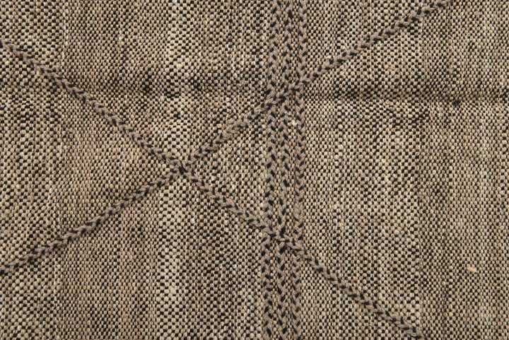 7' x 9' 7 Hand Knotted Moroccan Wool Rug