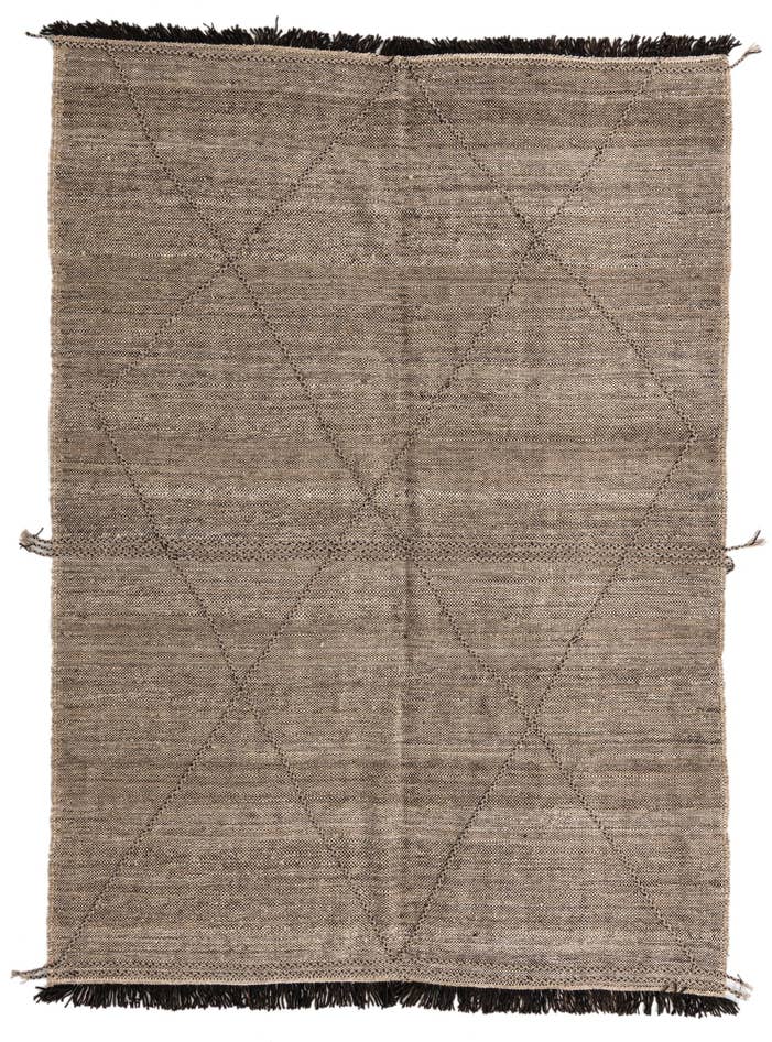 Detail image of 7' x 9' 7 Hand Knotted Moroccan Wool Rug