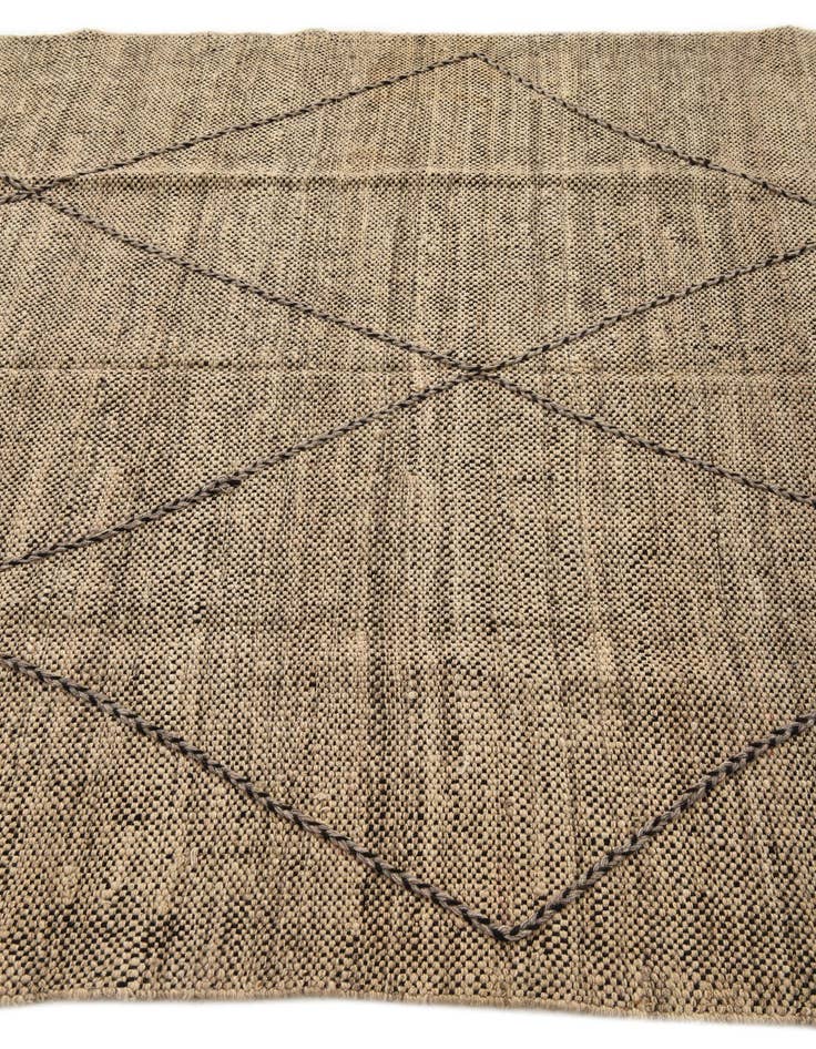 Detail image of 5' 6 x 7' 8  Hand Knotted Moroccan Wool Rug