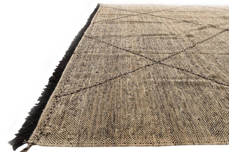 Detail image of 8' 6 x 9' 8 Hand Knotted Moroccan Wool Rug