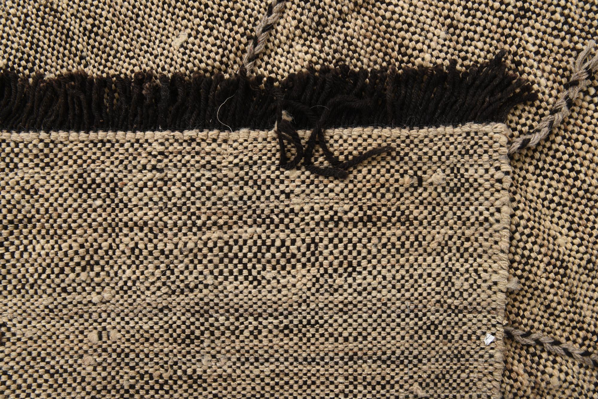 8' 6 x 9' 8 Hand Knotted Moroccan Wool Rug