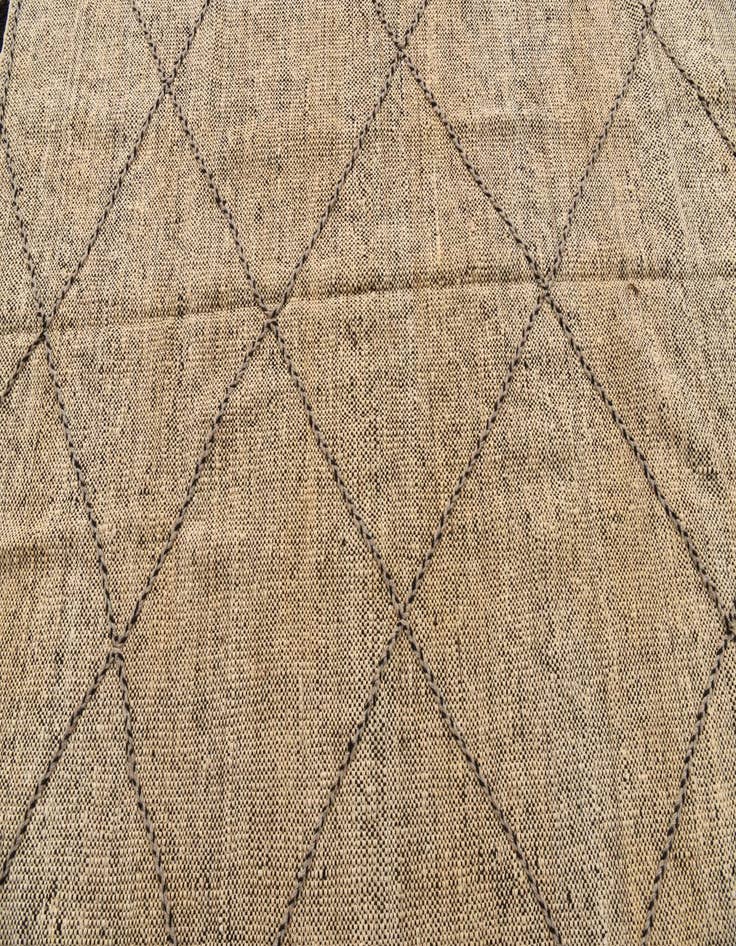 Detail image of 6' 1 x 7' 8  Hand Knotted Moroccan Wool Rug