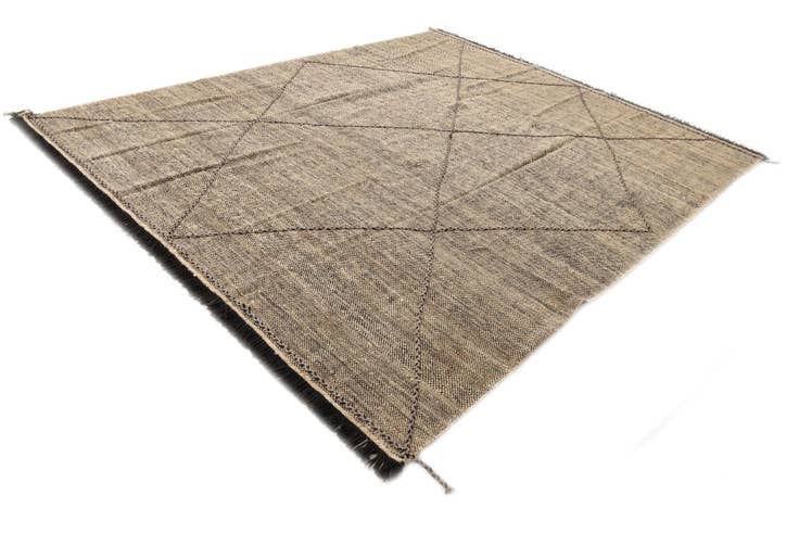 Detail image of 8' 4 x 10' Hand Knotted Moroccan Wool Rug