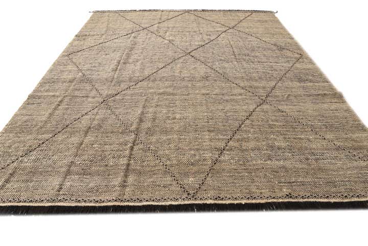 8' 4 x 10' Hand Knotted Moroccan Wool Rug