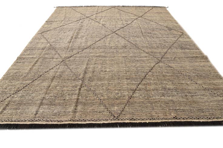 Detail image of 8' 4 x 10' Hand Knotted Moroccan Wool Rug