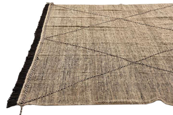 8' 4 x 10' Hand Knotted Moroccan Wool Rug