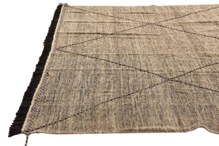Detail image of 8' 4 x 10' Hand Knotted Moroccan Wool Rug