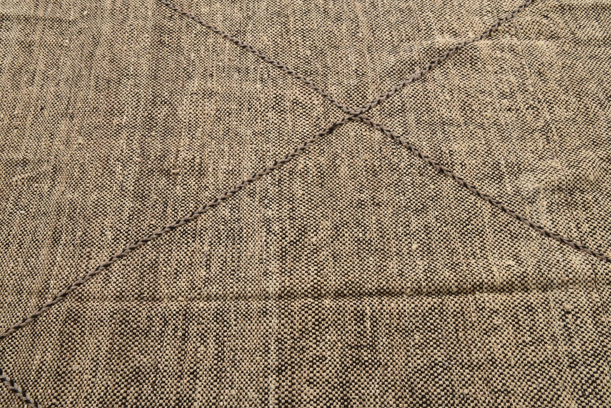 8' 4 x 10' Hand Knotted Moroccan Wool Rug
