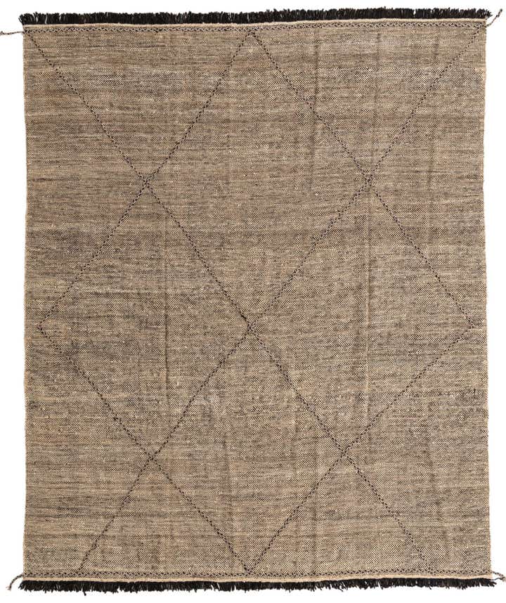 8' 4 x 10' Hand Knotted Moroccan Wool Rug