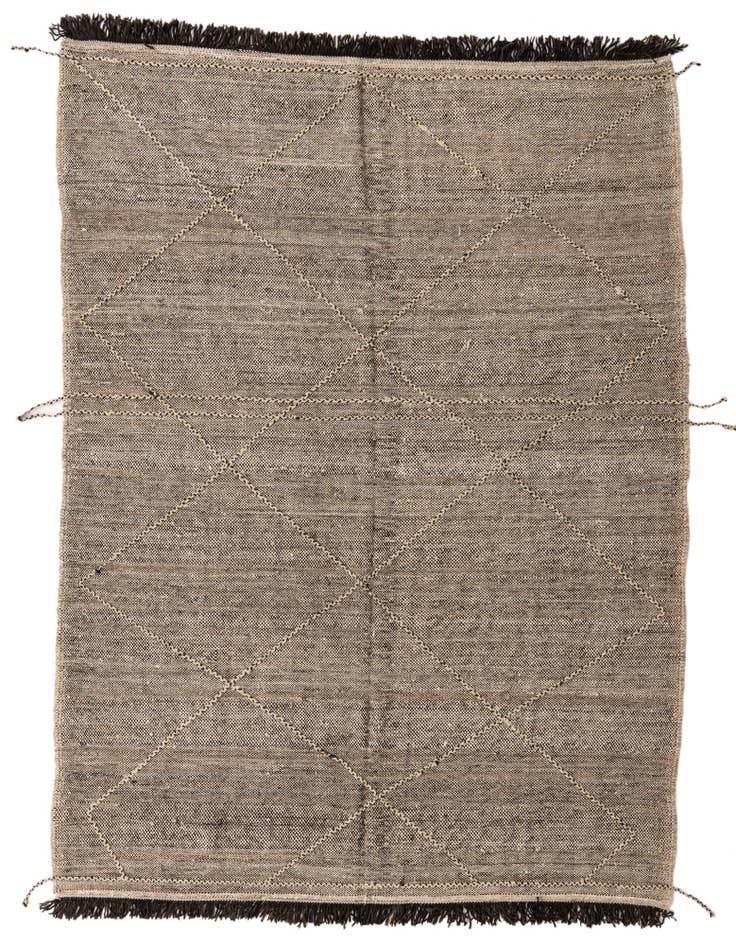 Detail image of 7' x 9' 7 Hand Knotted Moroccan Wool Rug