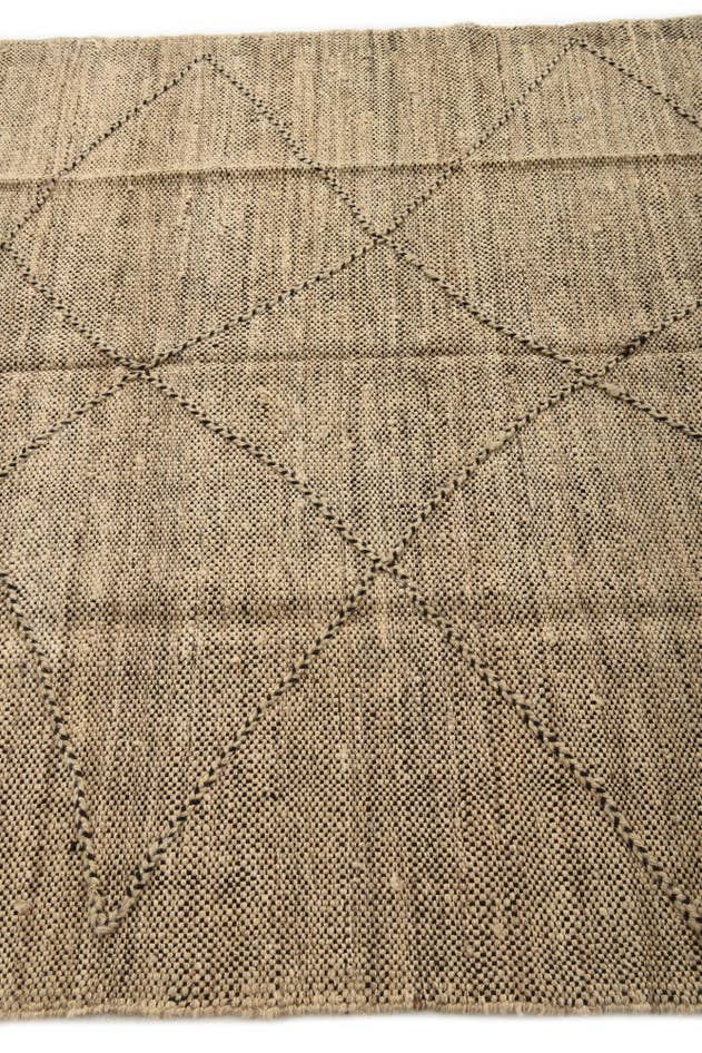 Detail image of 5' 8 x 7' 9 Hand Knotted Moroccan Wool Rug