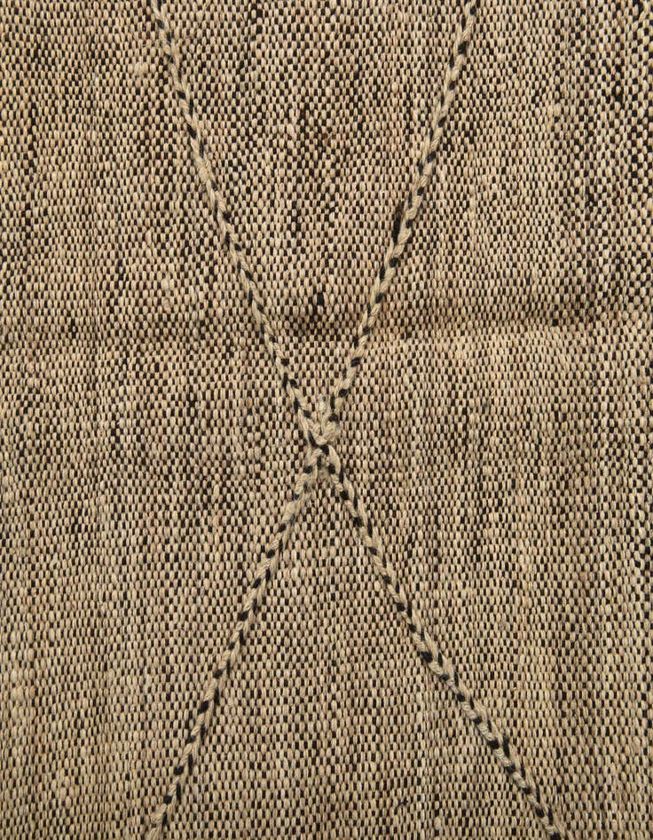 Detail image of 6' 1 x 7' 8  Hand Knotted Moroccan Wool Rug