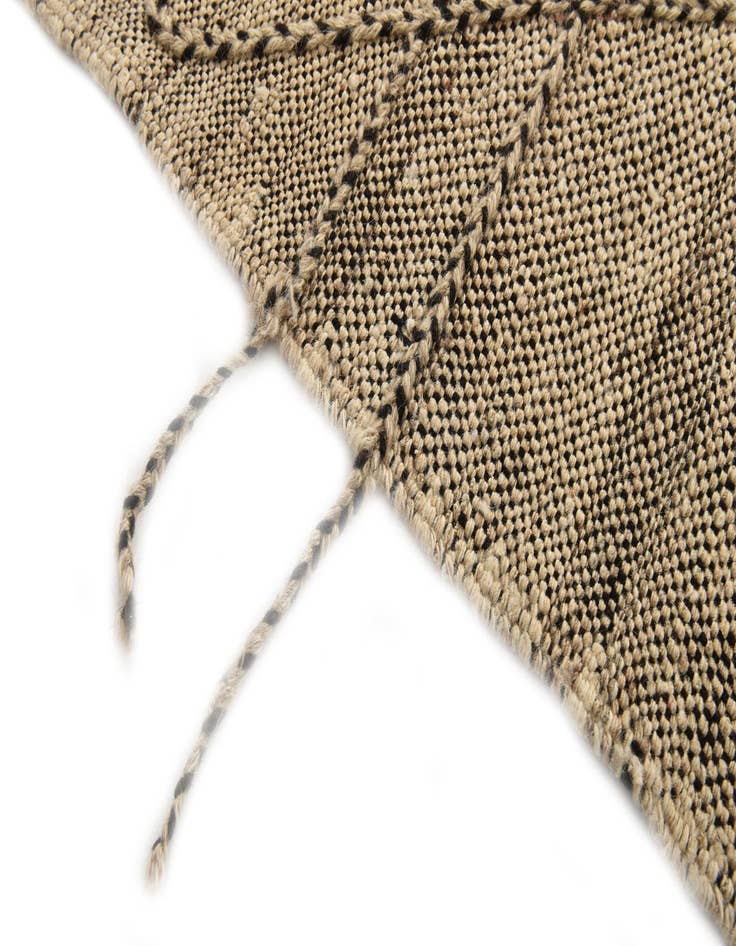 Detail image of 6' 10 x 9' 7  Hand Knotted Moroccan Wool Rug