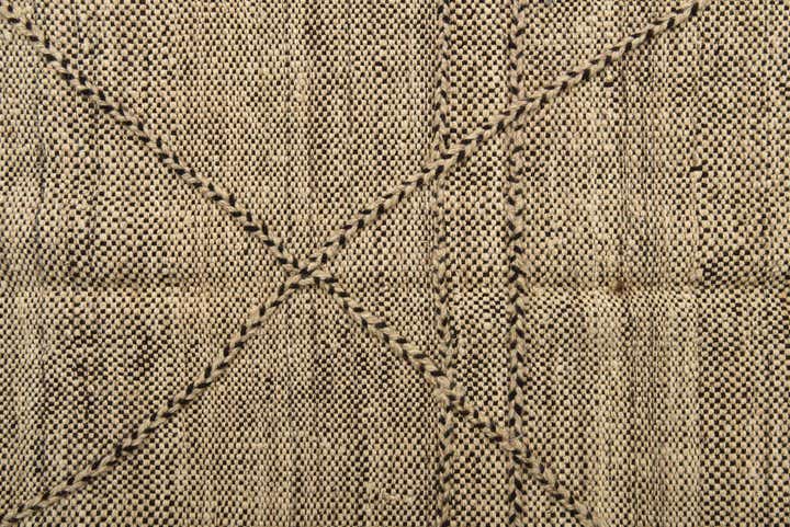 6' 10 x 9' 7 Hand Knotted Moroccan Wool Rug