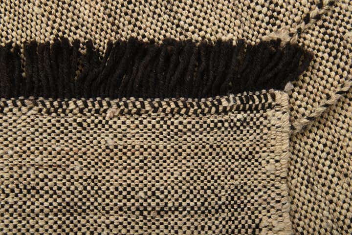 6' 10 x 9' 7 Hand Knotted Moroccan Wool Rug