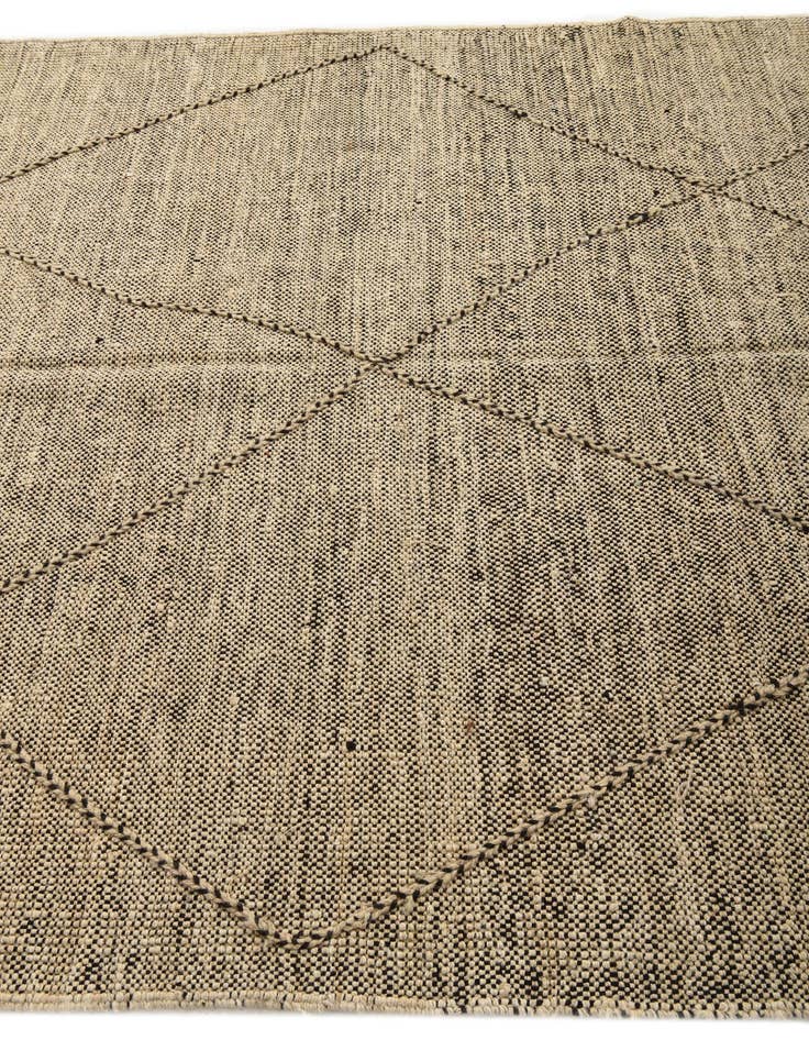 Detail image of 6' x 7' 10  Hand Knotted Moroccan Wool Rug
