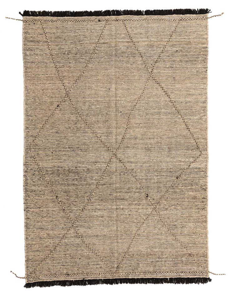 Detail image of 6' x 7' 10 Hand Knotted Moroccan Wool Rug